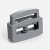 Фиксатор для шнура Latch, серый с логотипом