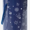 Тубус для бутылки Snowlace, синий с логотипом