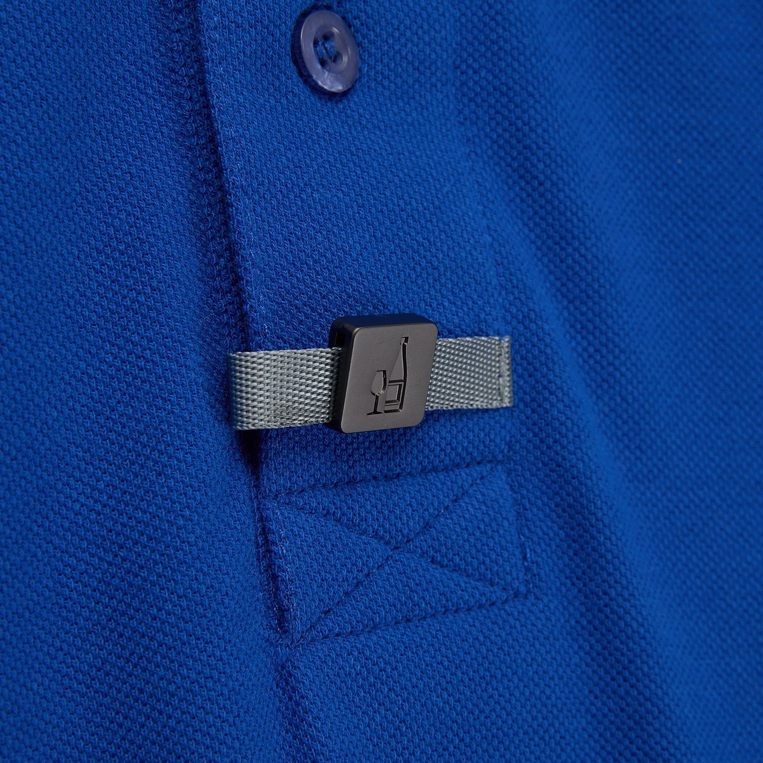 Шильдик на резинку Band, вино с логотипом