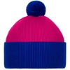 Шапка Snappy, розовая (фуксия) с синим с логотипом