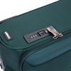 Чемодан Seyd M, темно-зеленый с логотипом
