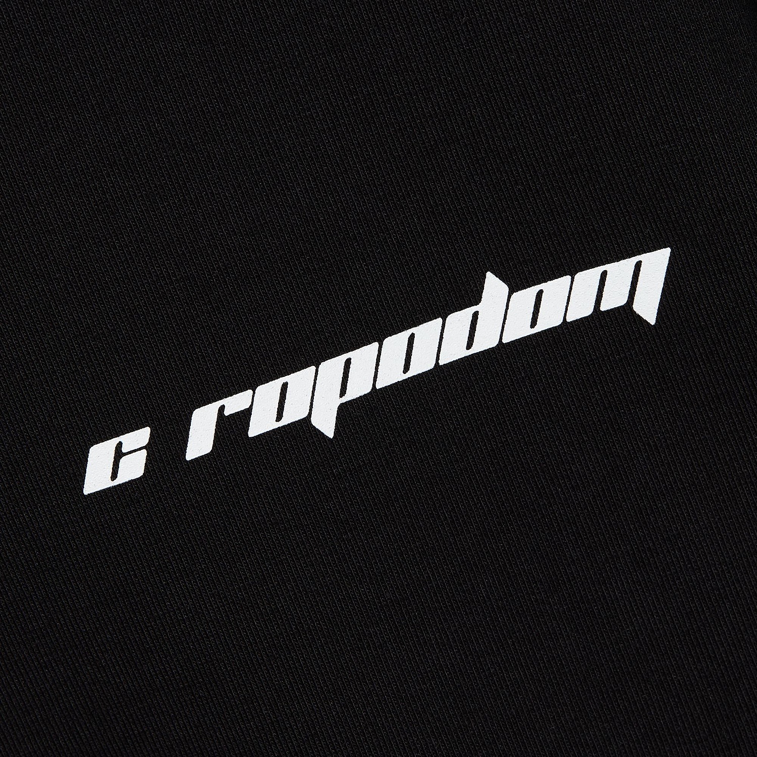 Футболка оверсайз Kangas, черная с логотипом