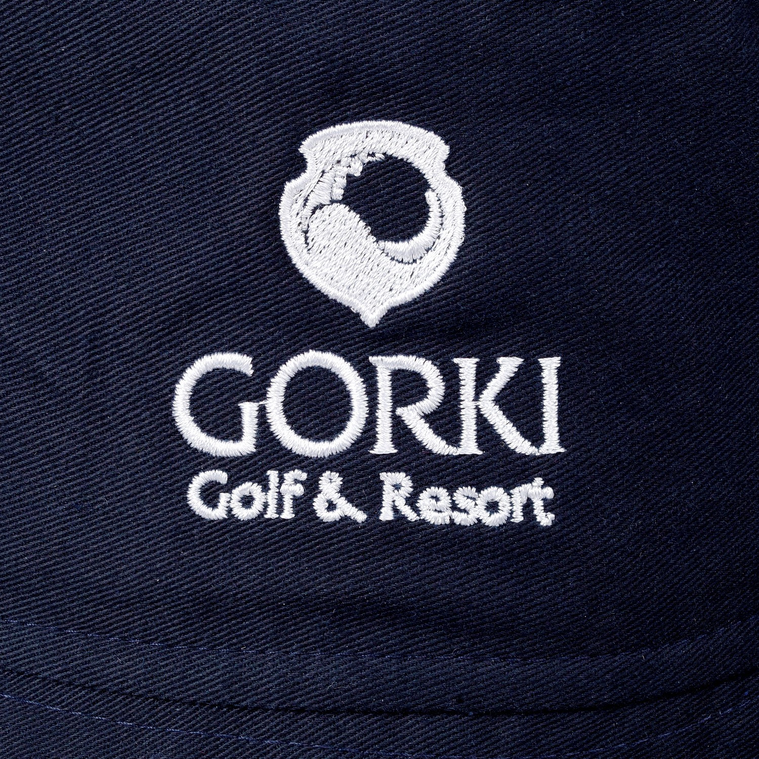 Панама Bizbolka Challenge, ярко-синяя с логотипом