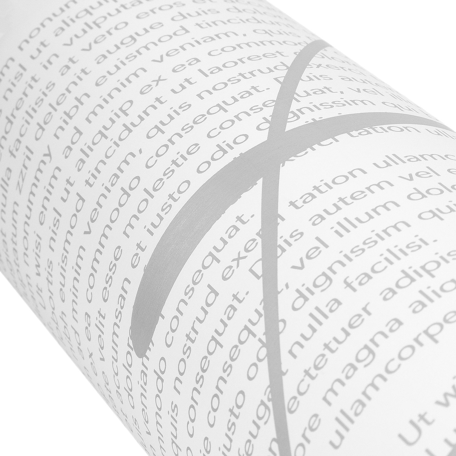 Бутылка для воды Funrun 750, белая с логотипом