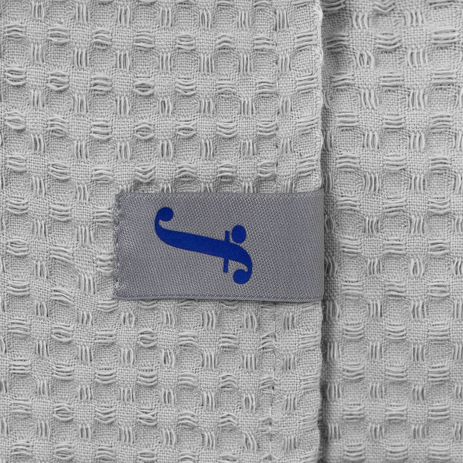 Килт вафельный женский Onsen, светло-серый, единый размер с логотипом