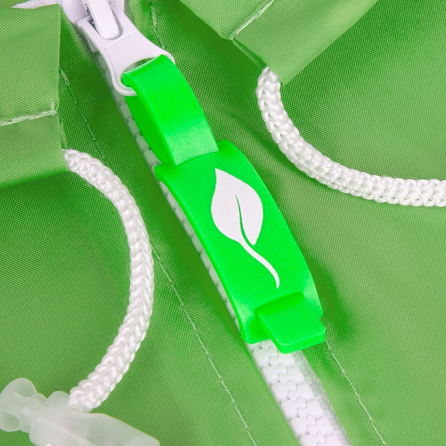 Дождевик Rainman Zip, зеленый с логотипом