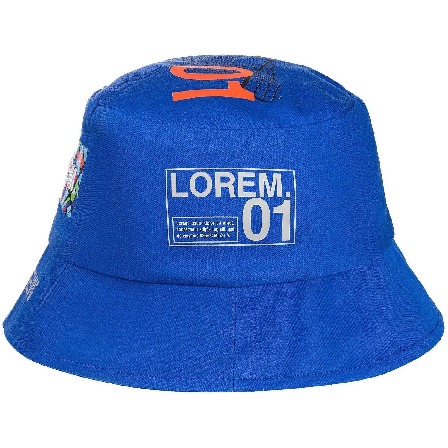 Панама Vento, черная с логотипом