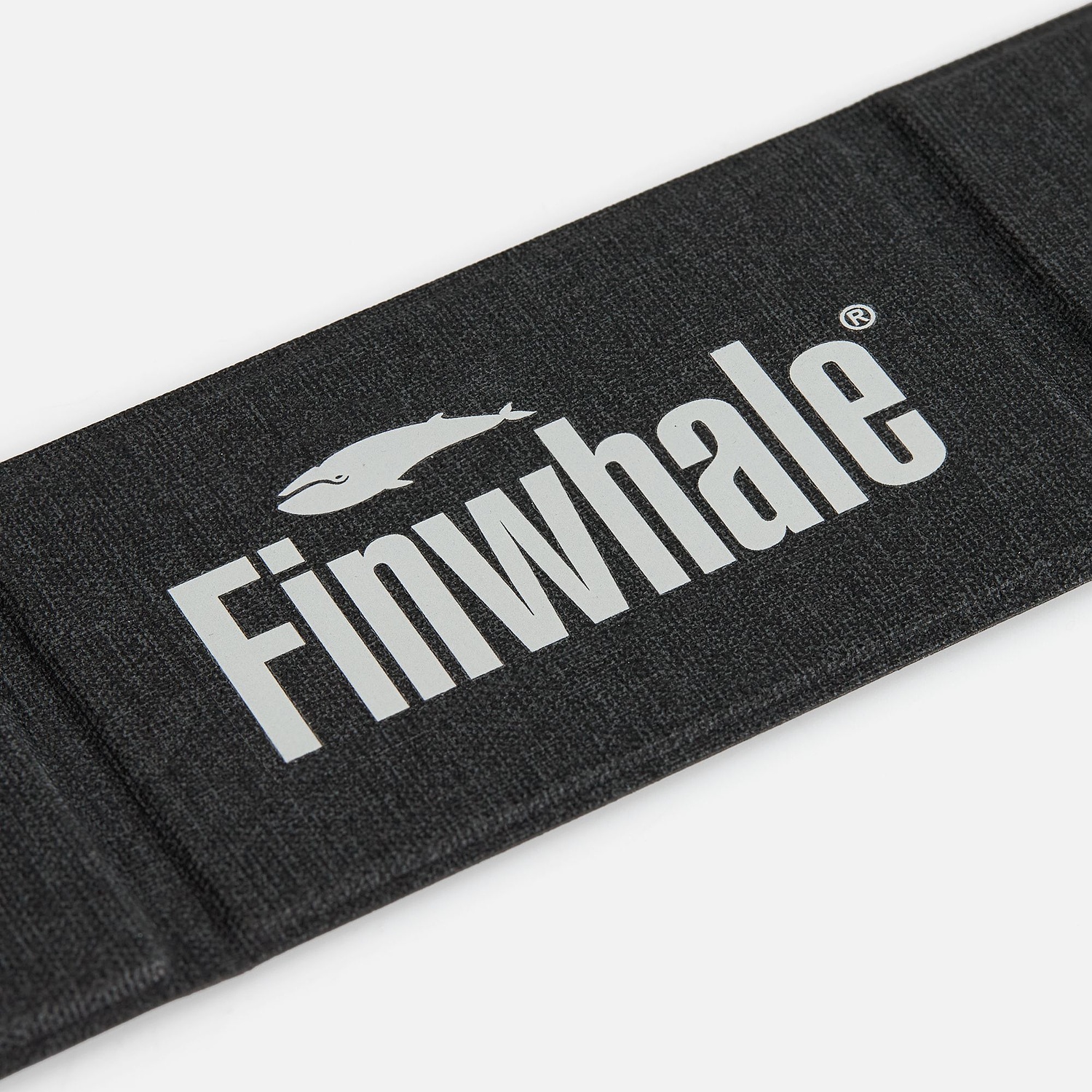 Подставка для смартфона с беспроводной зарядкой Kickstand, серая с логотипом