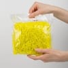 Бумажный наполнитель Chip, желтый неон с логотипом