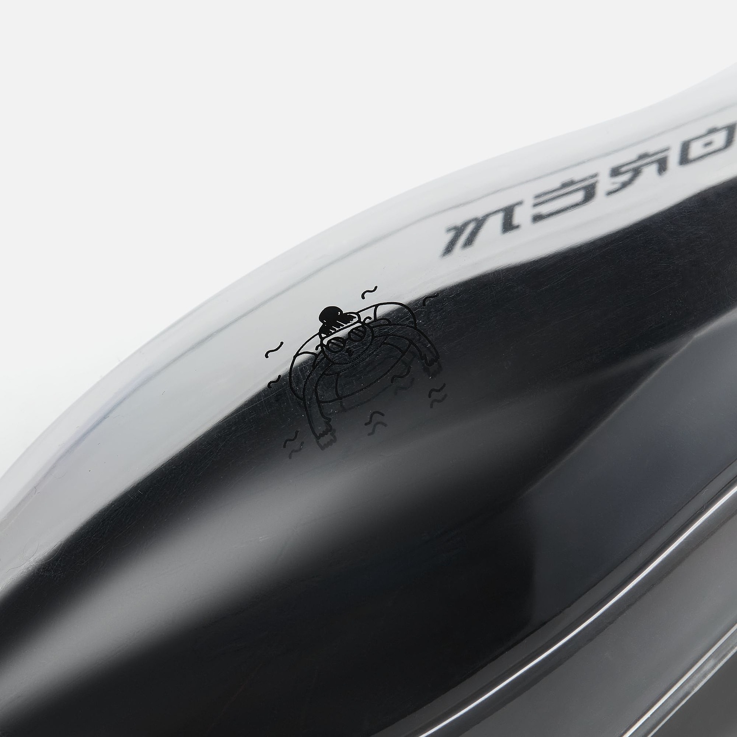 Очки для плавания зеркальные Underwater, черные