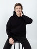 Худи Kulonga Oversize, черное с логотипом