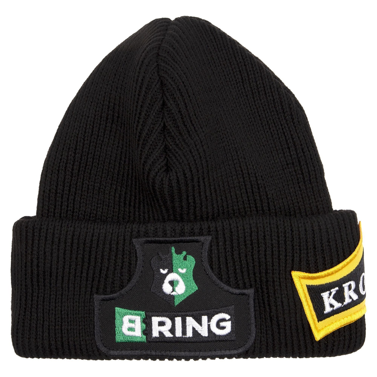 Шеврон из габардина Gabo M, черный с логотипом