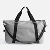 Сумка дорожная Altro, серая с логотипом