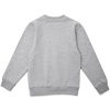 Свитшот детский Toima Kids, серый меланж с логотипом