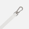 Застежка-карабин Snap Hook, S, серебристая с логотипом