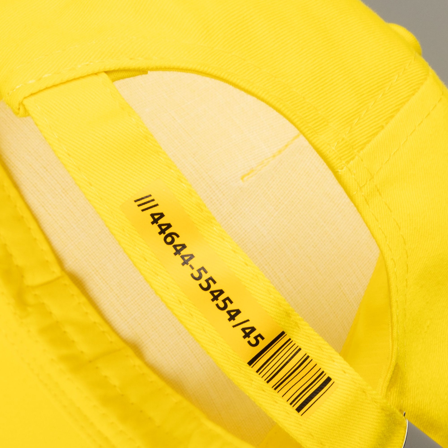 Бейсболка Convention, желтая с логотипом