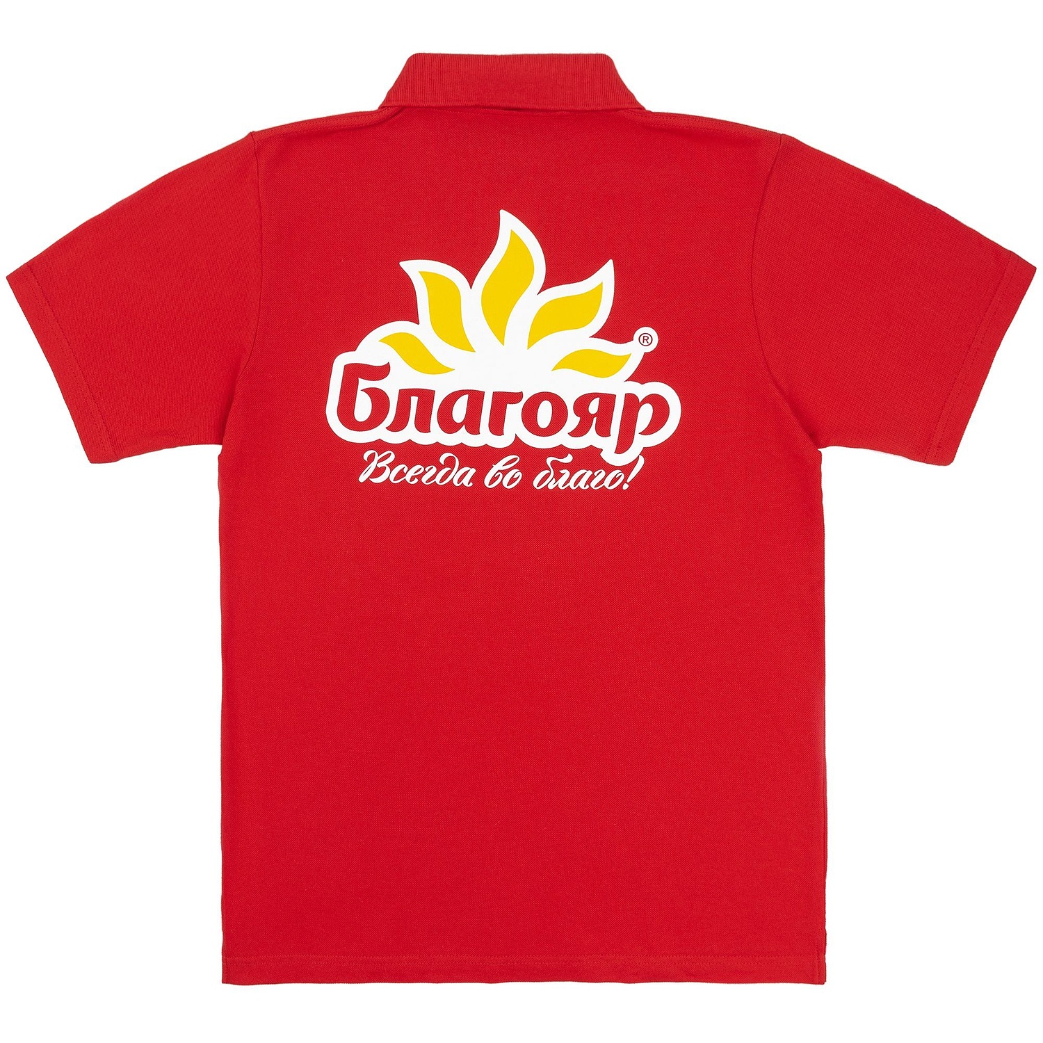 Рубашка поло мужская Virma Light, красная с логотипом