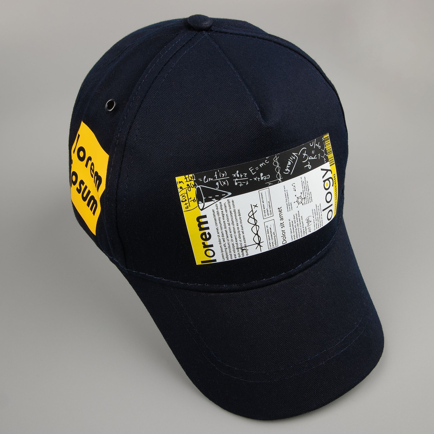 Бейсболка Convention, темно-синяя с логотипом