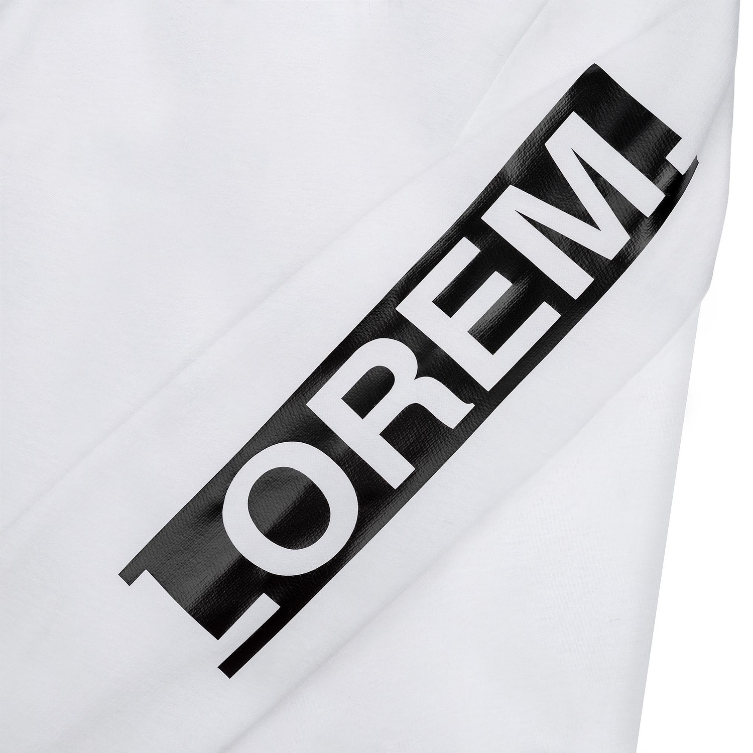 Футболка с длинным рукавом Lehta, белая с логотипом