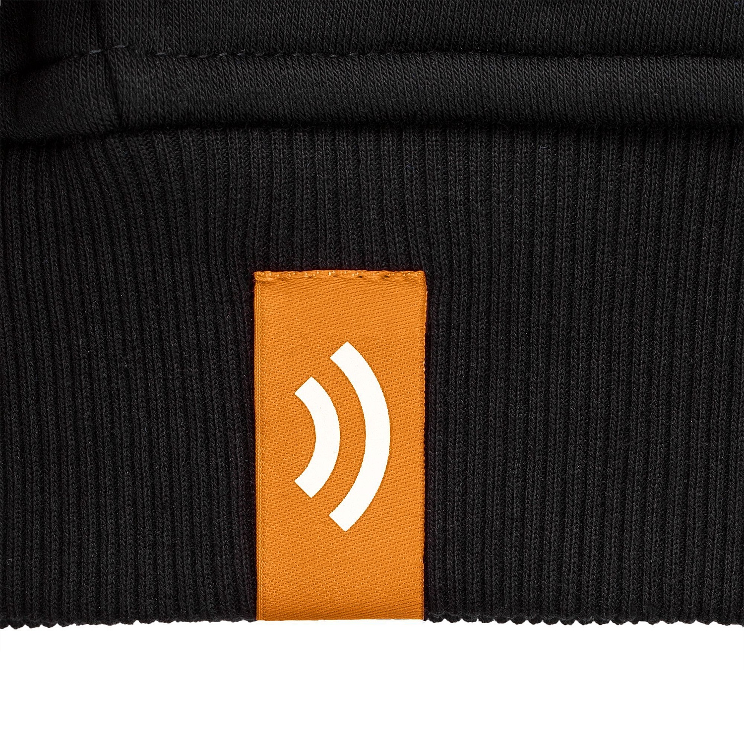 Худи Kulonga Oversize, черное с логотипом