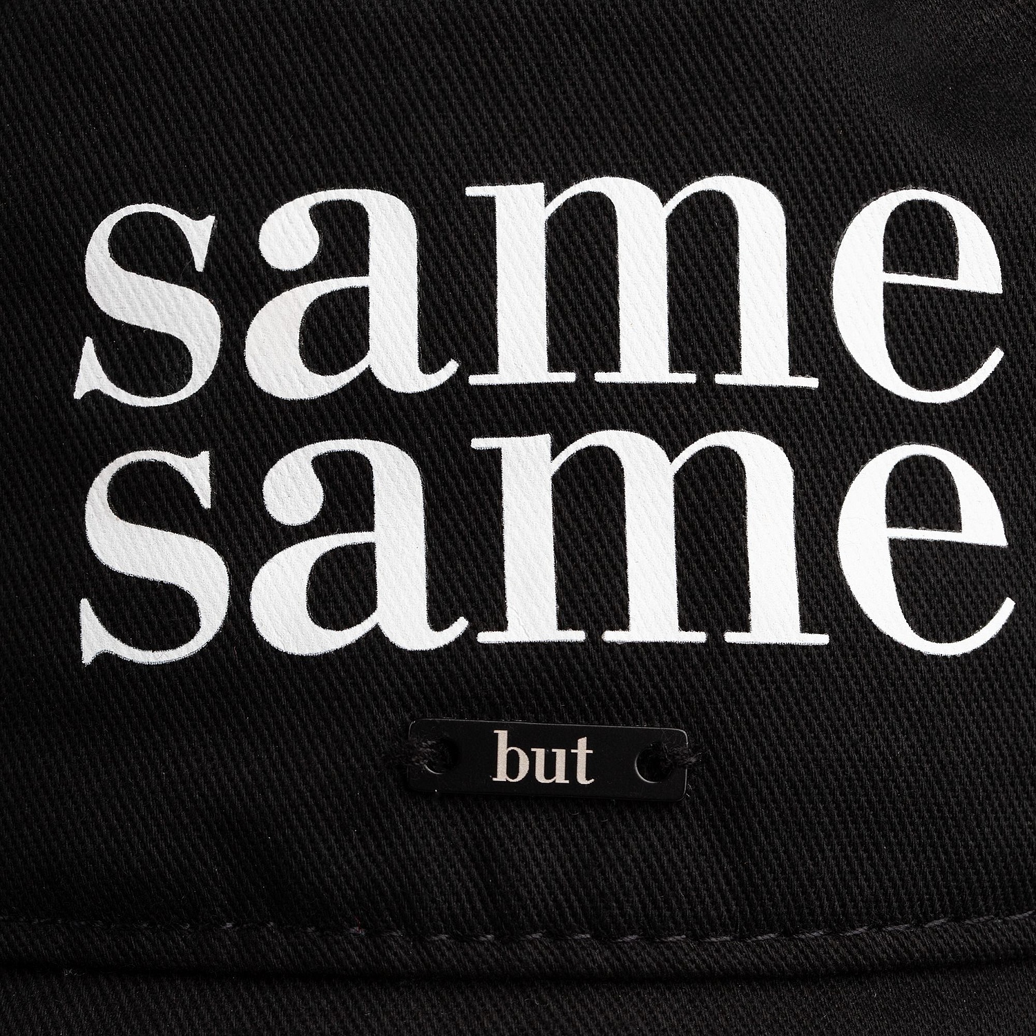 Панама C6, черная с логотипом