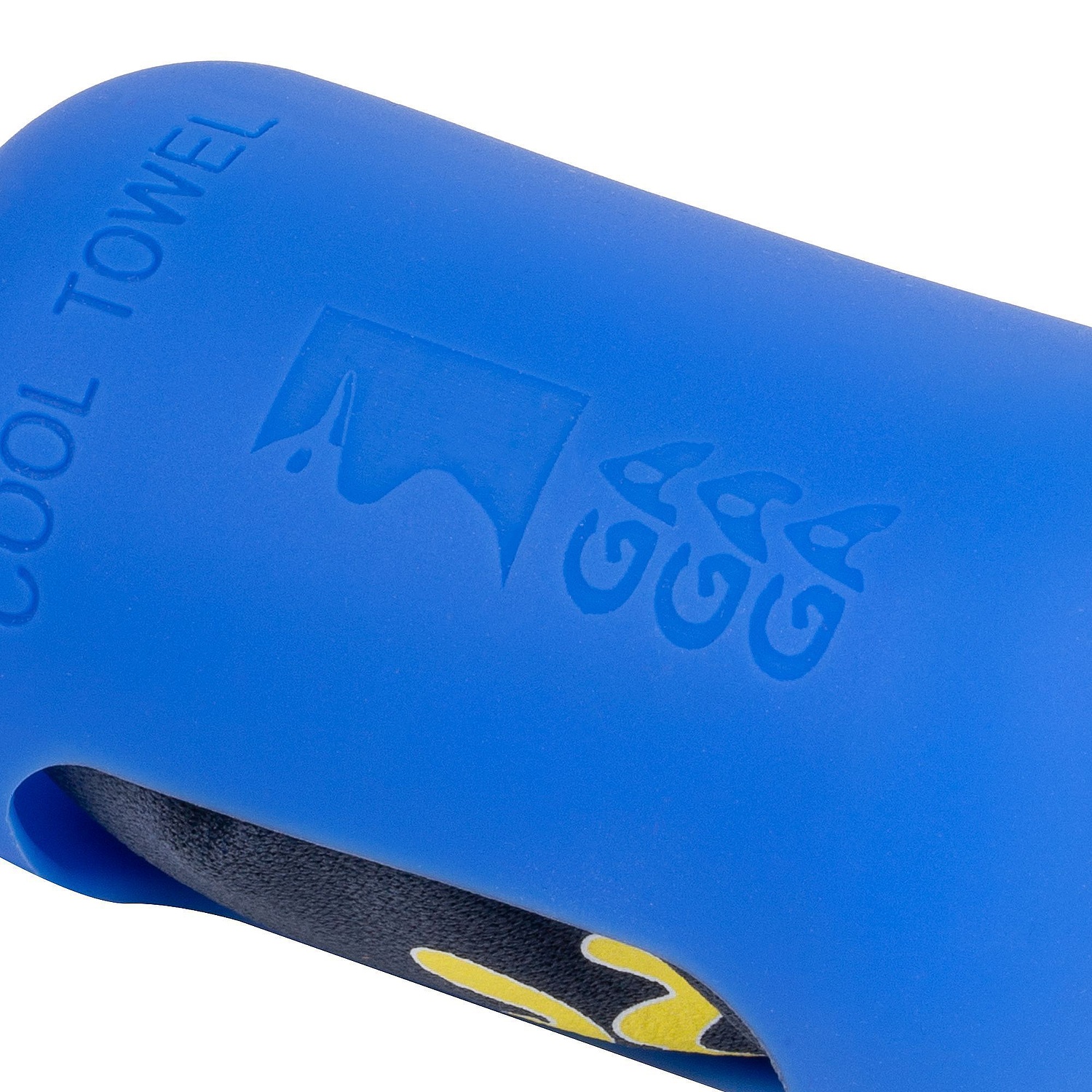 Охлаждающее полотенце Narvik в силиконовом чехле, синее