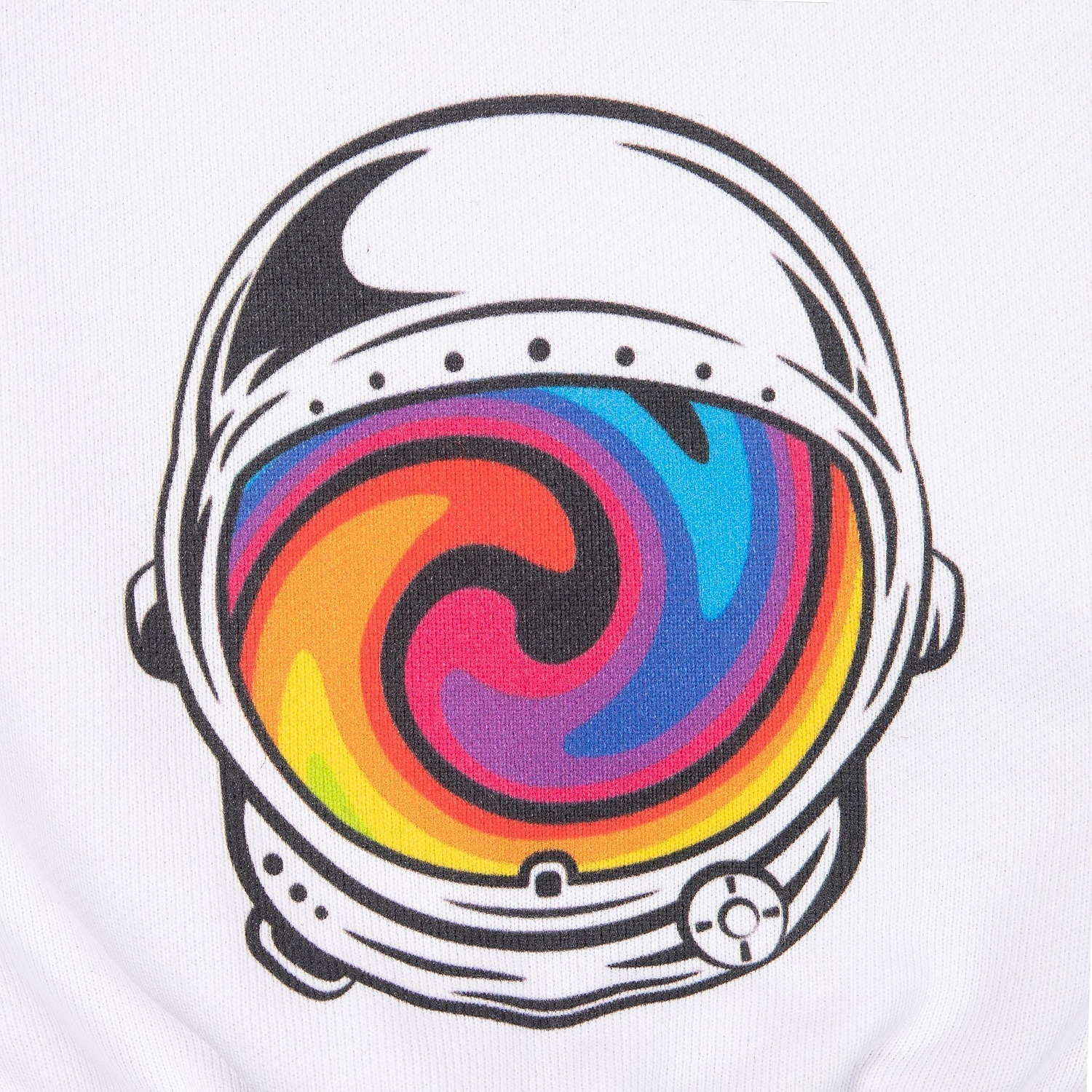 Худи унисекс Sublimatism, белое с логотипом