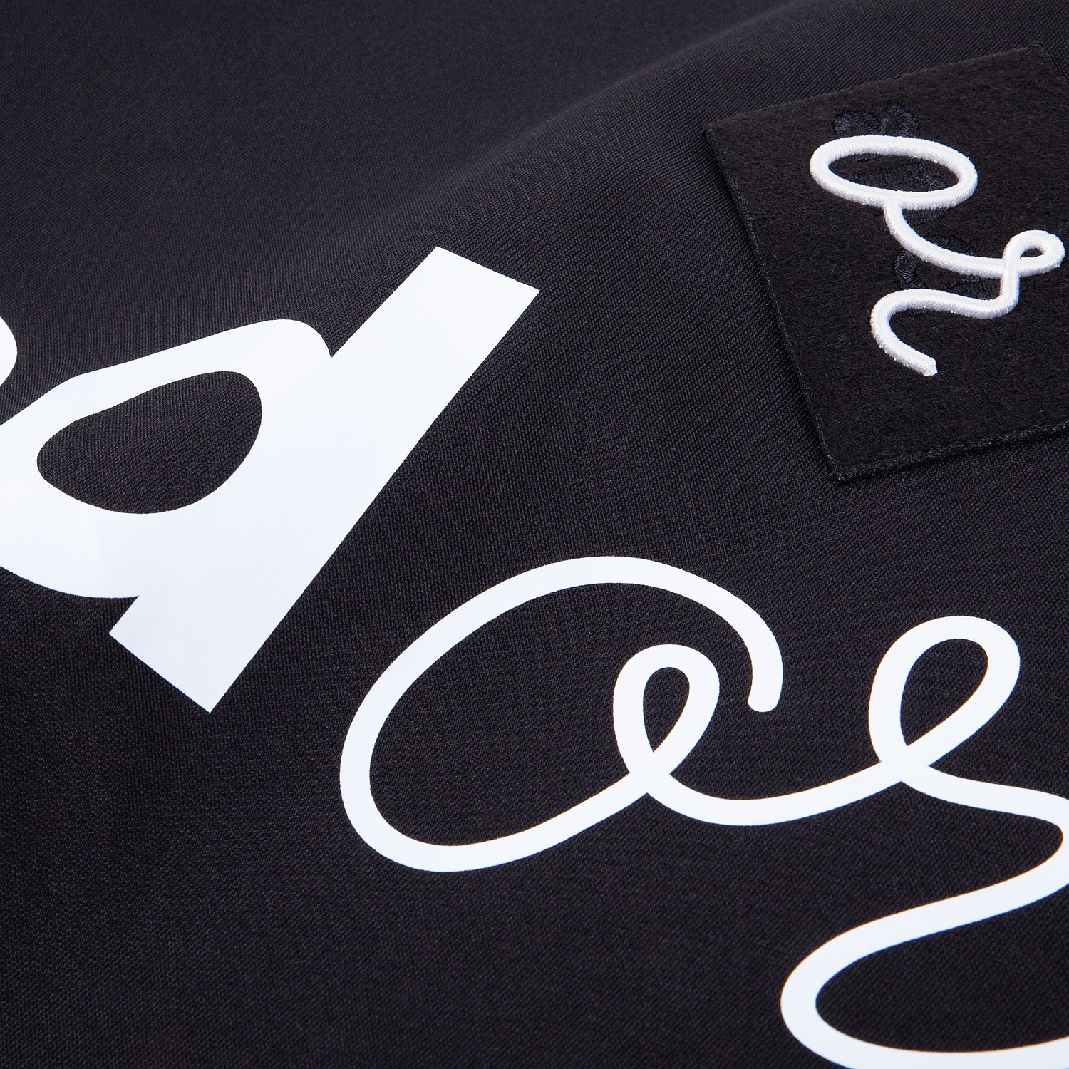 Основа для шопера-рюкзака B3, черная с логотипом