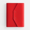 Ежедневник-органайзер Clean Slate, недатированный, красный с логотипом