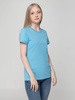 Футболка женская T-bolka Lady голубая, размер S