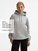 Худи унисекс Condor, серый меланж, размер S