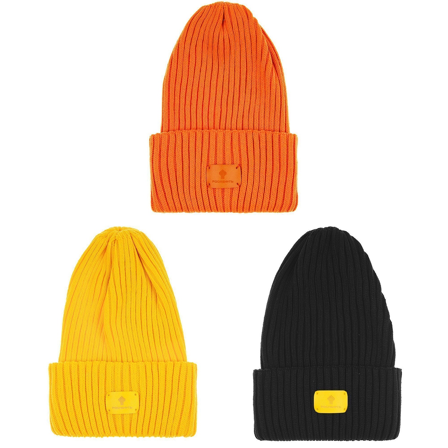 Лейбл Latte, S, оранжевый с логотипом