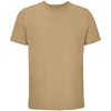 Футболка унисекс Legend, бежевая с логотипом