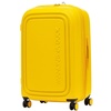 Чемодан Logoduck M, желтый с логотипом