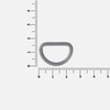 Полукольцо Semiring, М, серое с логотипом