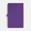 Ежедневник Lungo, недатированный, фиолетовый с логотипом