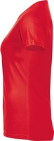 Футболка женская Sporty Women 140, красная с логотипом