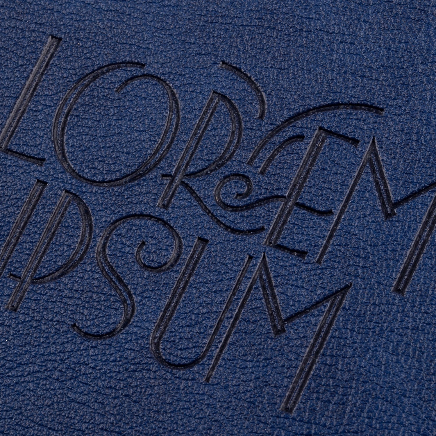 Ежедневник Petrus Flap, недатированный, синий с логотипом