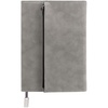 Ежедневник Grace на заказ, недатированный, серый с логотипом