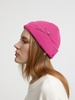 Шапка Pricker, розовая (малиновая) с логотипом