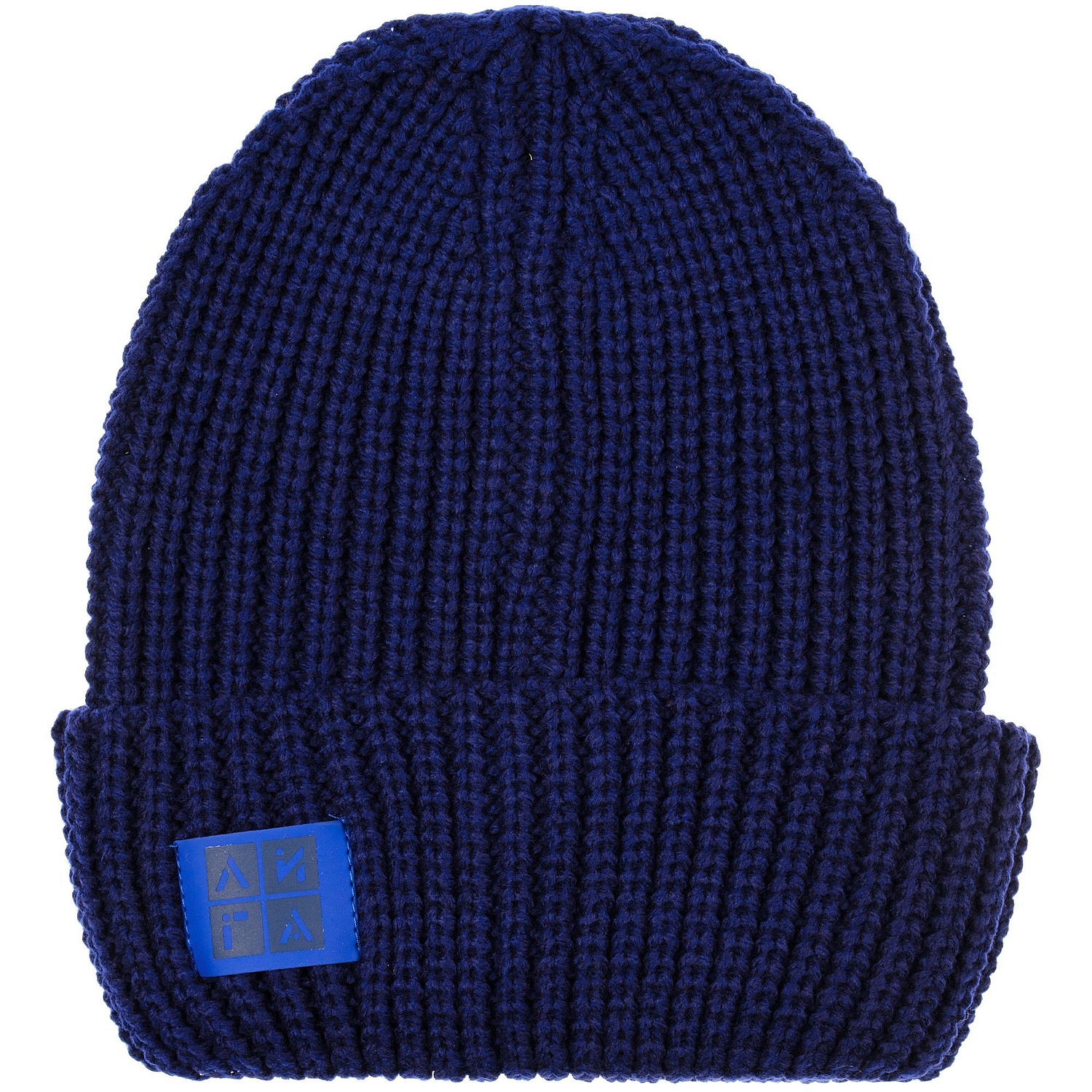 Шапка Nordkyn, темно-синяя с логотипом