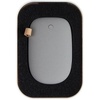 Внешний аккумулятор Pebble 7800 мАч, серый с логотипом