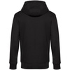 Толстовка с капюшоном унисекс King, черная, размер XXL