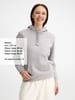 Толстовка женская Spencer Women, серый меланж с логотипом