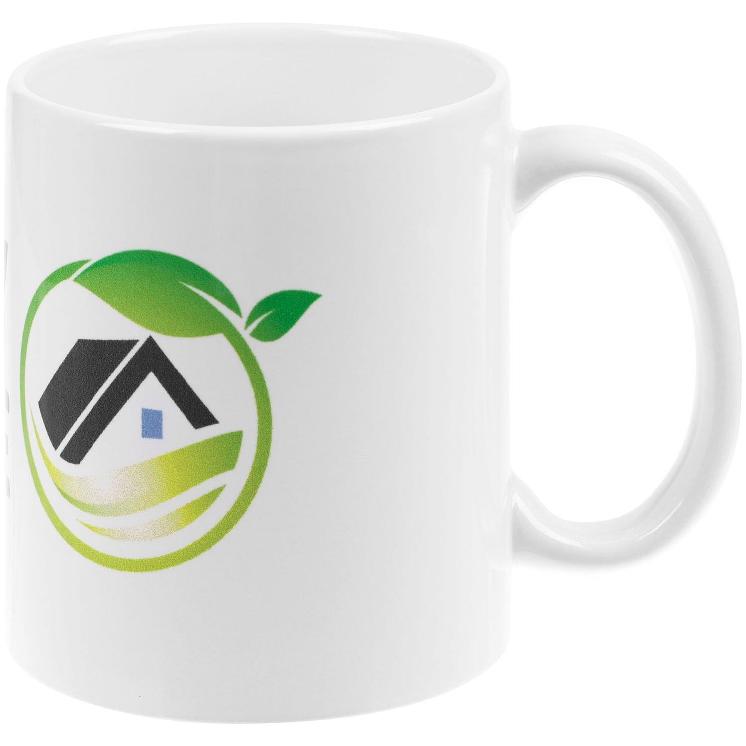 Кружка для сублимационной печати Sprat, стандарт A, белая с логотипом