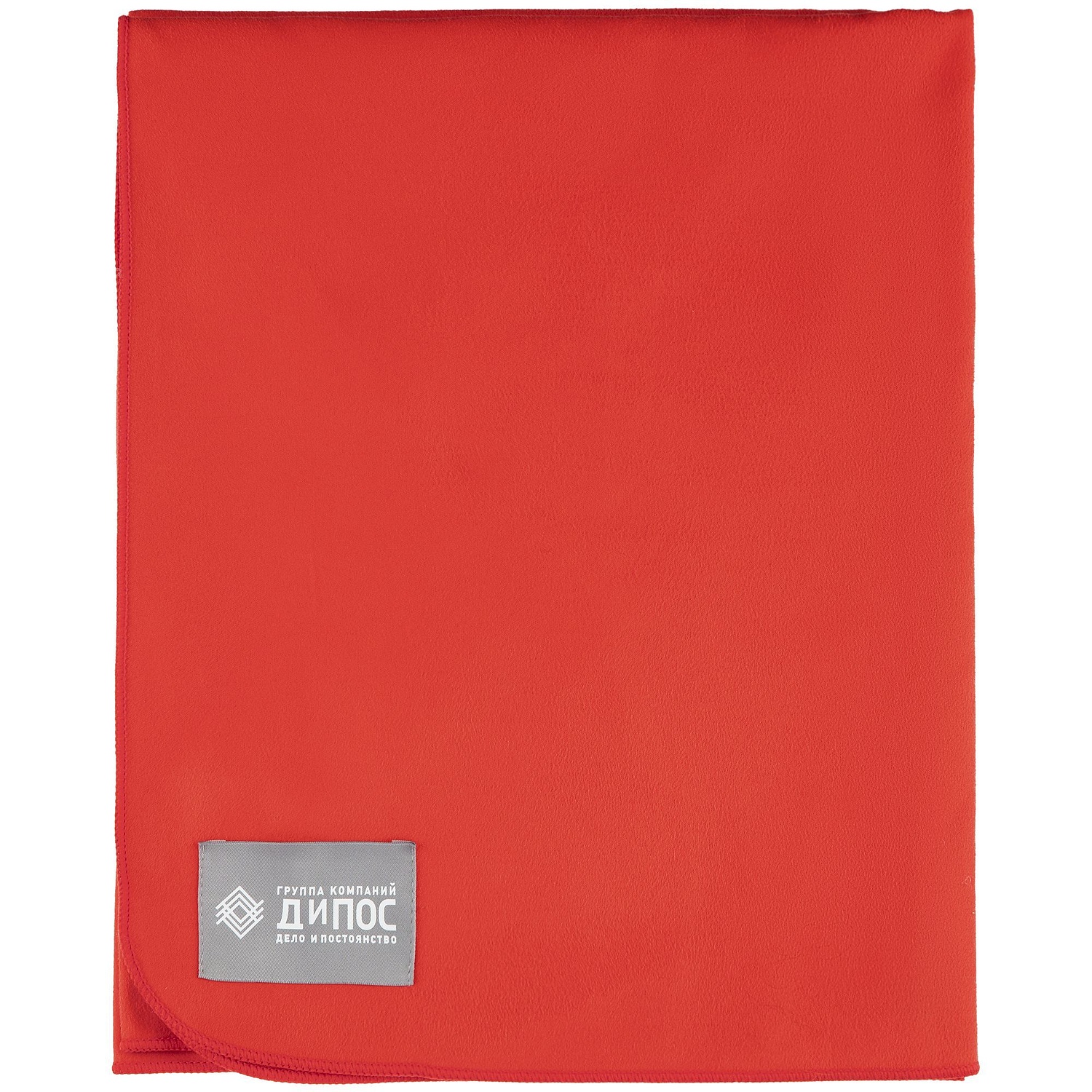 Лейбл тканевый Epsilon, XL, серый с логотипом