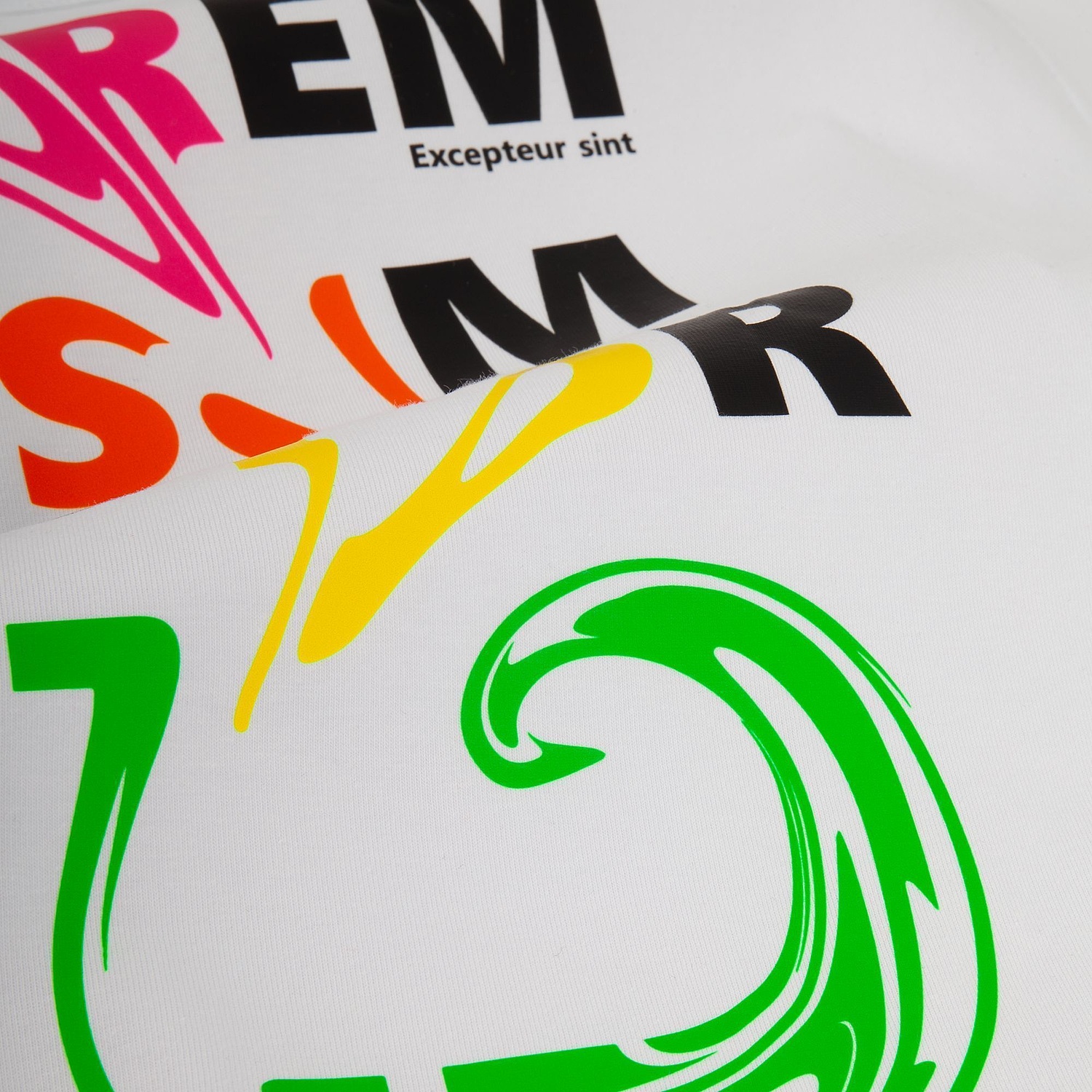 Футболка мужская T-bolka Stretch, белая с логотипом