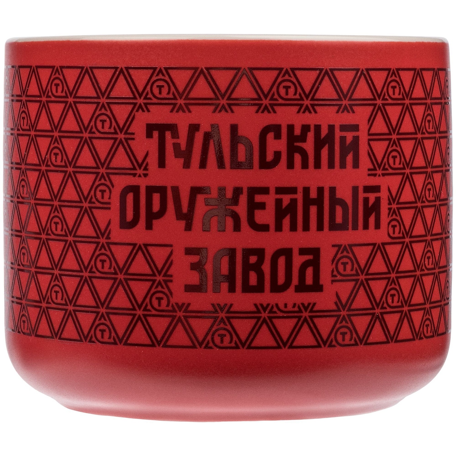 Чашка Fusion, красная с логотипом