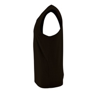 Майка мужская Sporty TT Men, черная с логотипом