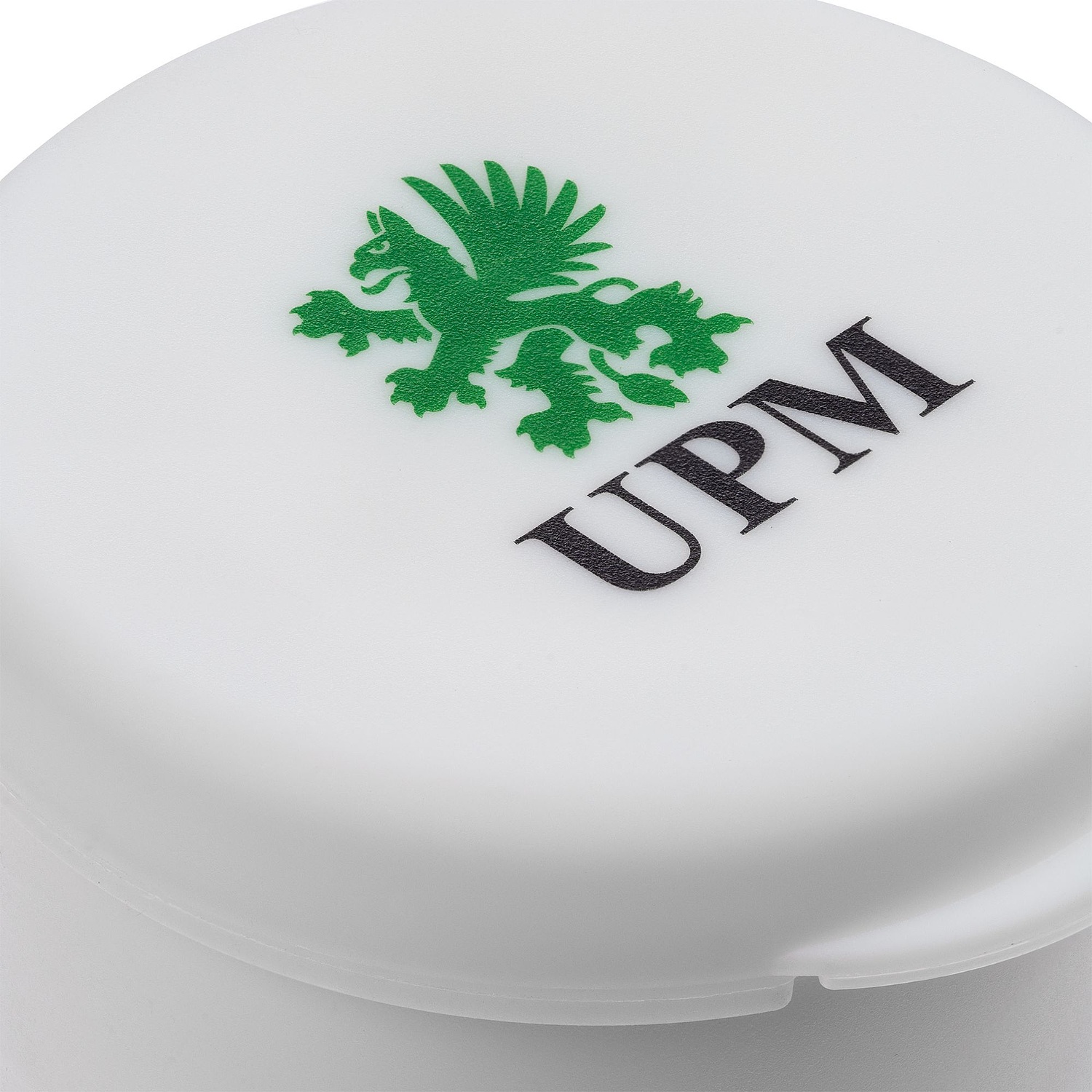 Дождевик в футляре Trifle, белый с логотипом